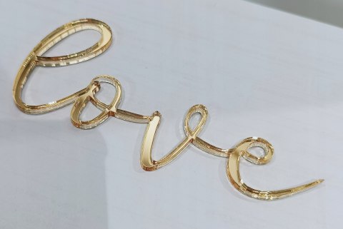 Topper na bok tortu, LOVE , Ślub, Rocznica , napis plexi lustrzana Topper na bok tortu, LOVE , Ślub, Rocznica , napis plexi lustrzana