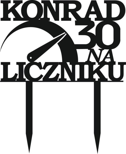 Topper na tort , Na liczniku , cyfra ,imię licznik Topper na tort , Na liczniku , cyfra ,imię licznik