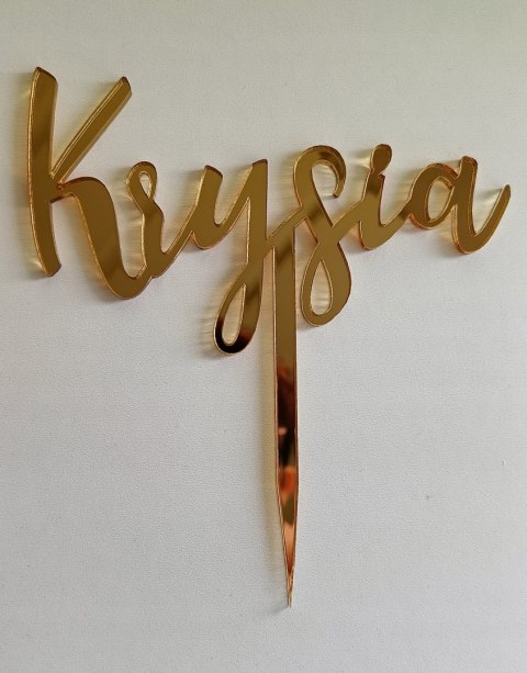 Topper plexi lustrzana , topper , imię plexi , topper złoty lustrzany Topper plexi lustrzana , topper , imię plexi , topper złoty lustrzany