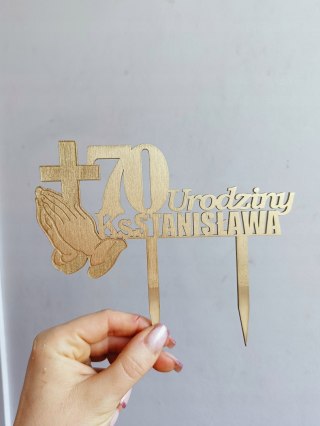 Topper dla KSIĘDZA na urodziny na jubileusz