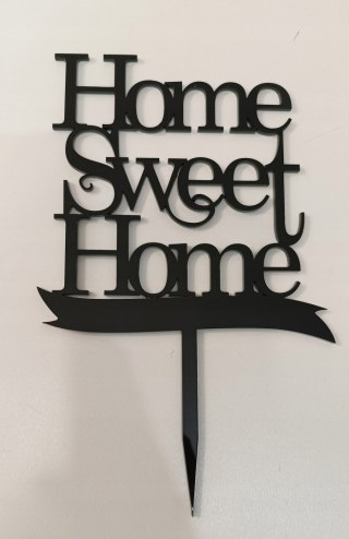 Topper na tort dekoracja urodziny Home sweet Home dom pleksi