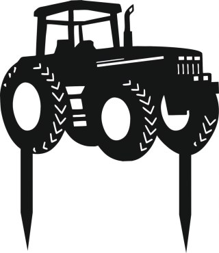 Topper traktor , topper na tort , urodziny